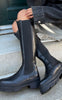 Copenhagen Shoes Støvlett - Follow Me - Black (With Black Stiches)
