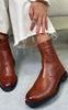 Copenhagen Shoes Støvlett - Margaret - Cognac