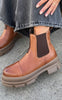 Copenhagen Shoes Støvlett - You And Me Low - Cognac