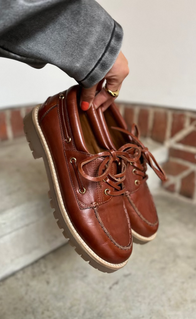 Copenhagen Shoes - The Walk Leather - Cognac