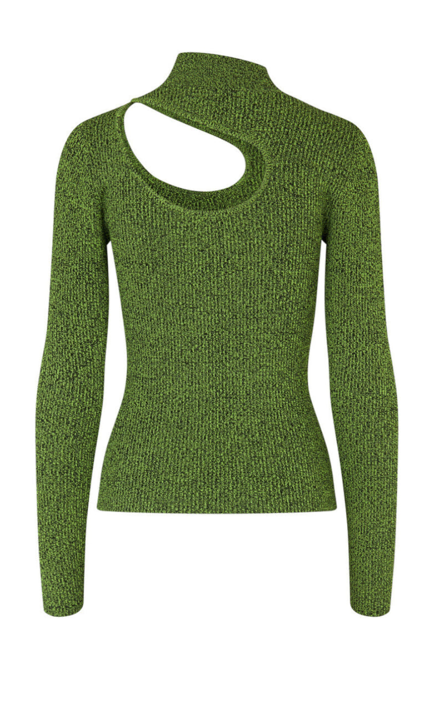 Cras Bluse - Norma - Acid Green Mel