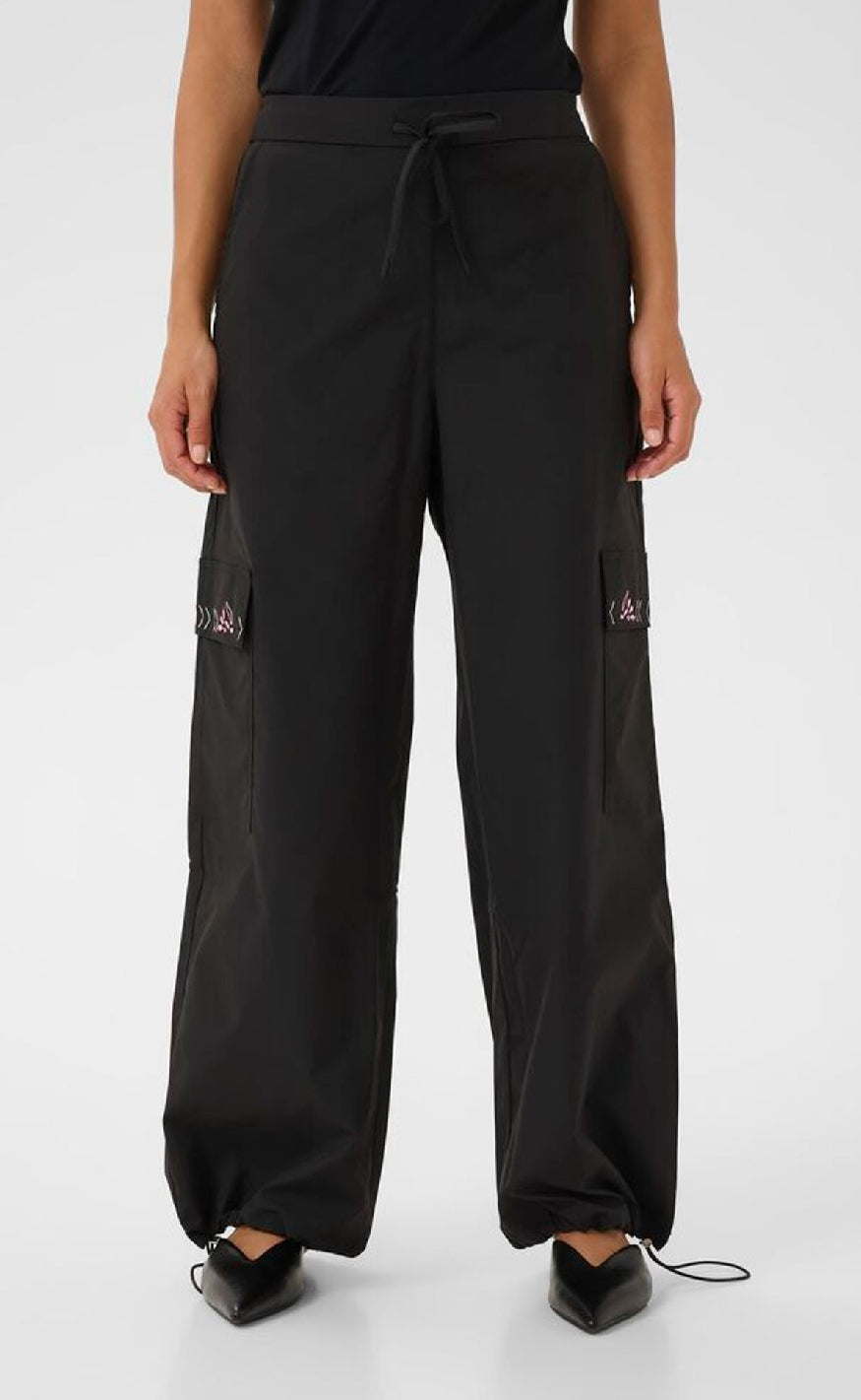 Culture Bukser - Jaliana - Black