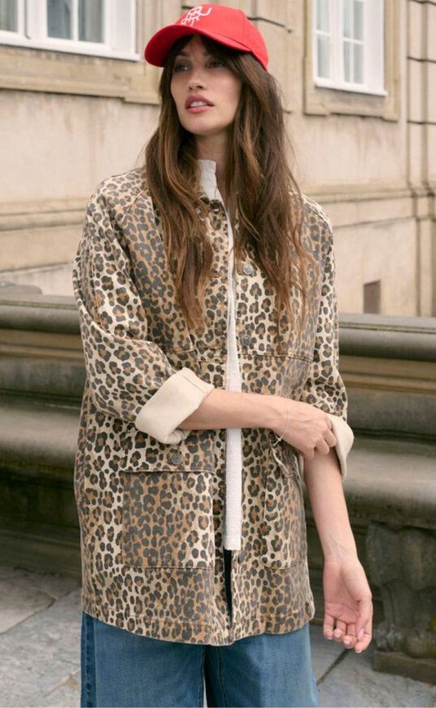 Culture Jakke - Halina - Leopard Wash