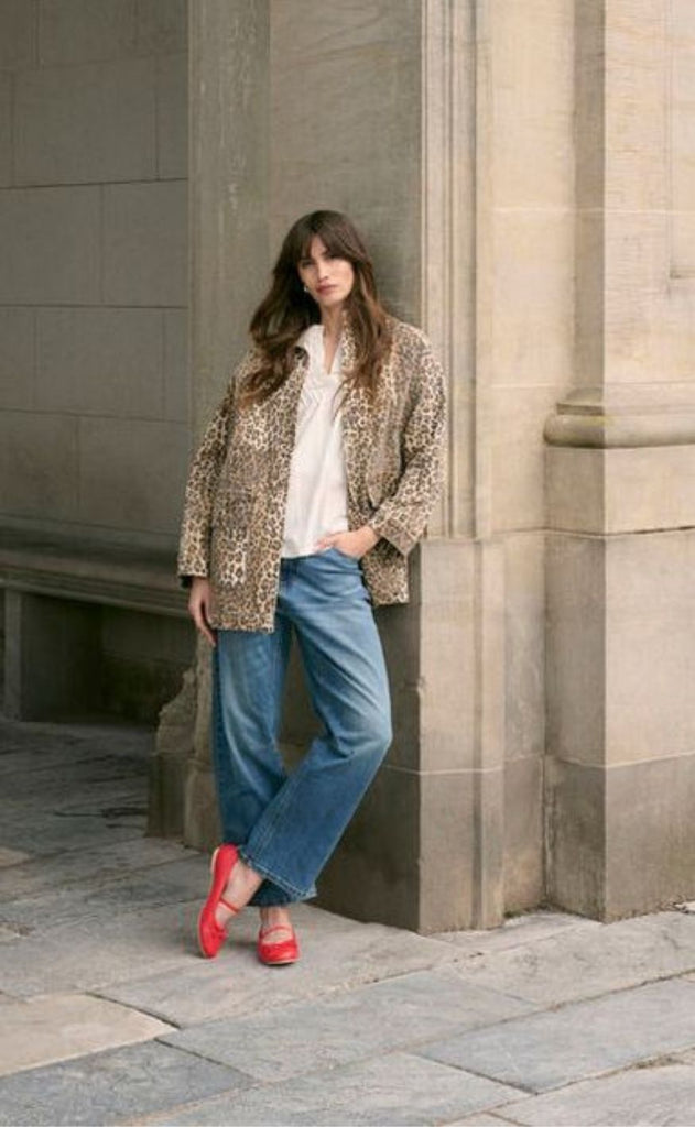 Culture Jakke - Halina - Leopard Wash