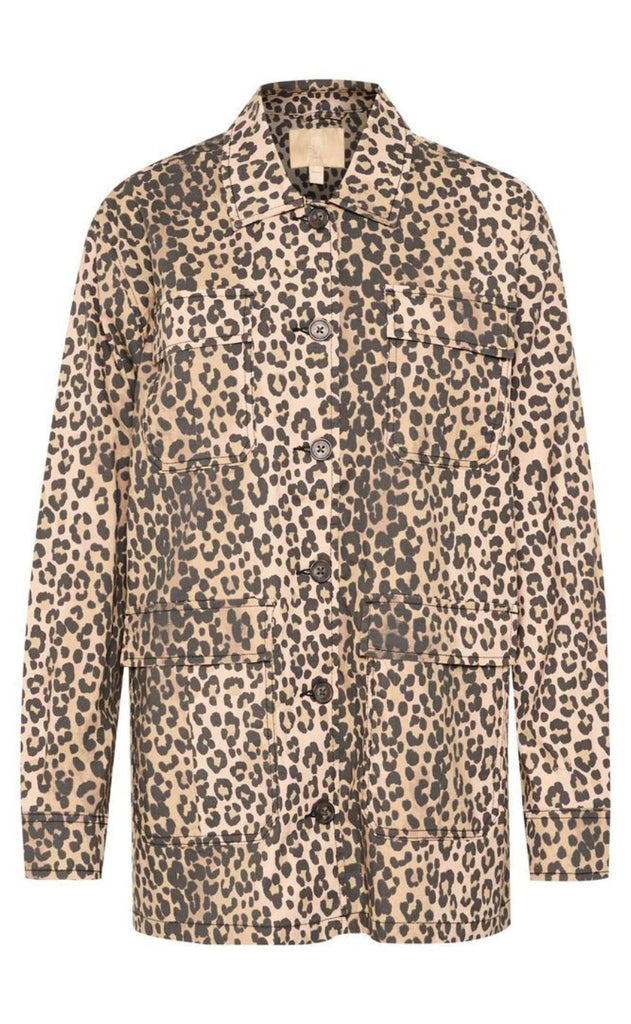 Culture Jakke - Halina - Leopard Wash