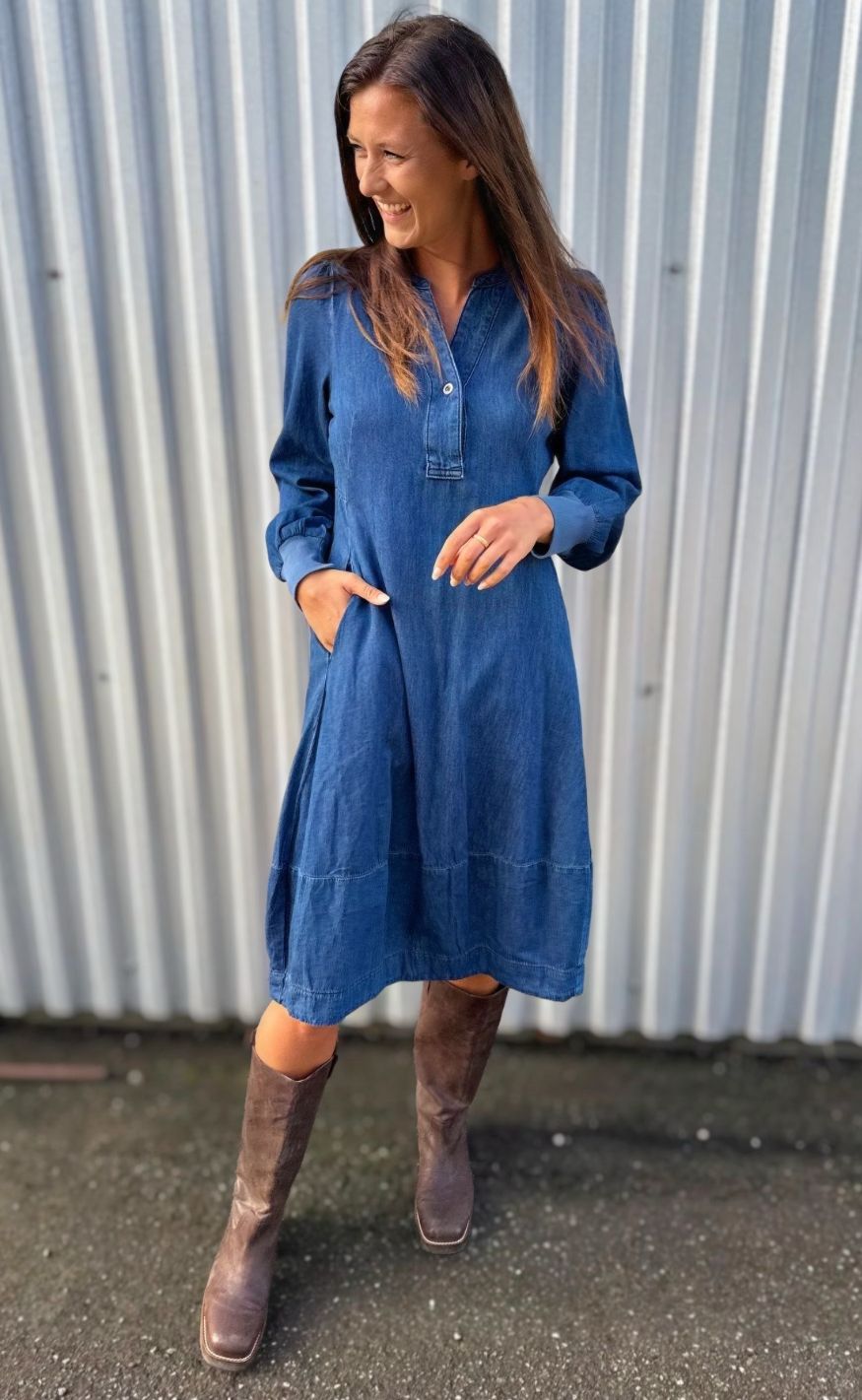 Culture Kjole - Allura Arpa - Rinse Wash