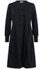 Culture Kjole - Antoinett Rib - Black