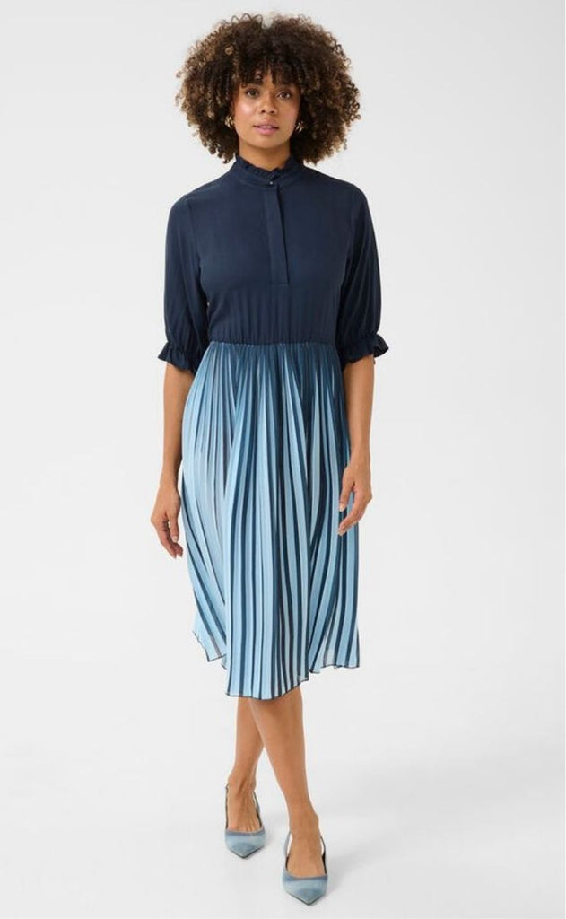 Culture Kjole - Cesseli Carly - Salute/ Cashmere Blue