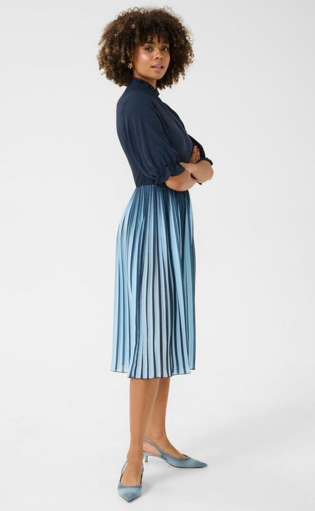 Culture Kjole - Cesseli Carly - Salute/ Cashmere Blue