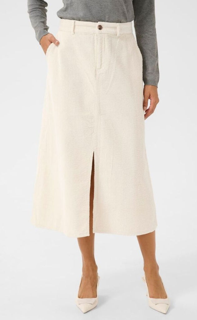 Culture Skjørt - Klay - Whitecap