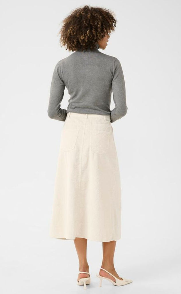 Culture Skjørt - Klay - Whitecap