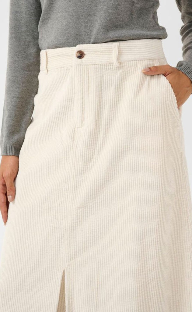 Culture Skjørt - Klay - Whitecap