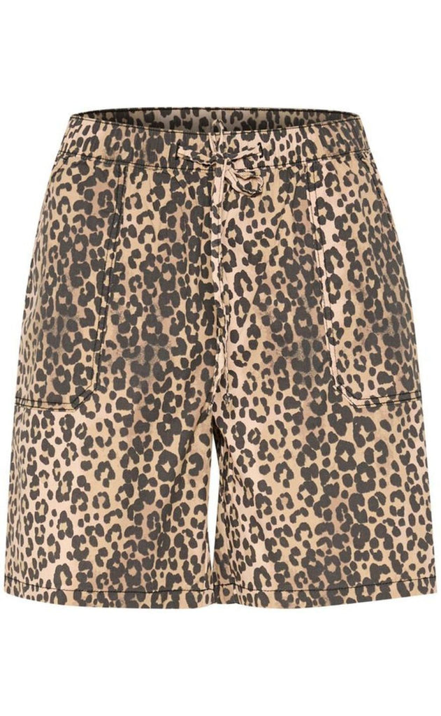 Culture Shorts - Halina - Leopard Wash