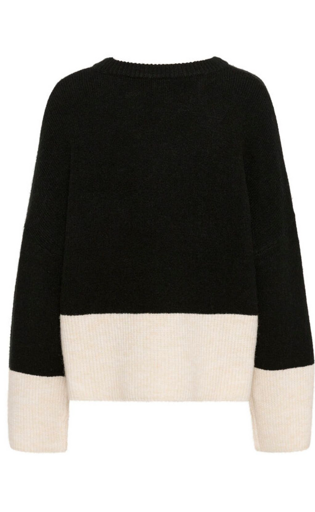 Culture Genser - Kimmy - Black/Whitecap