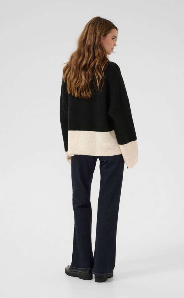 Culture Genser - Kimmy - Black/Whitecap