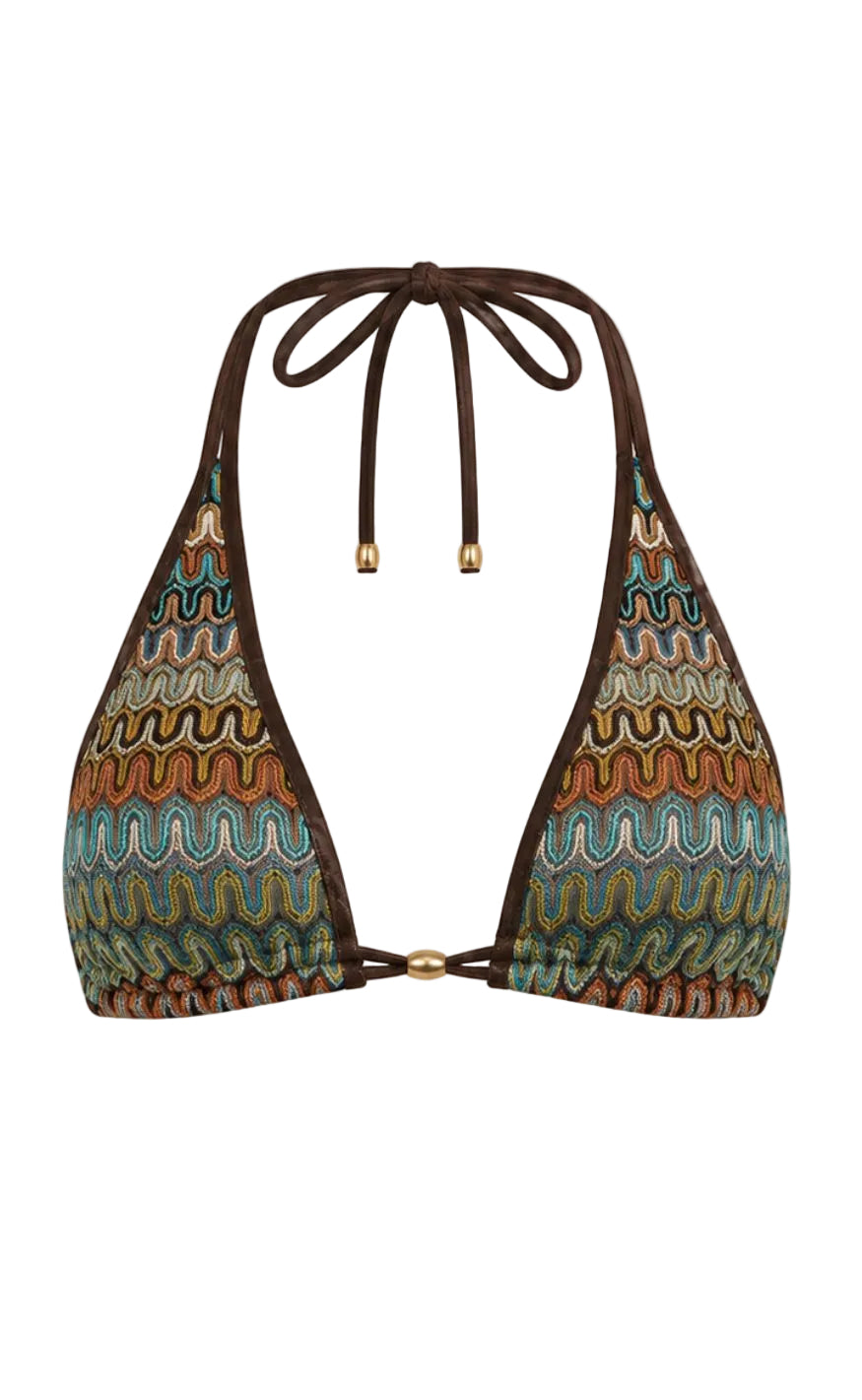 Unica Copenhagen Bikinitopp - Cilla - Brown