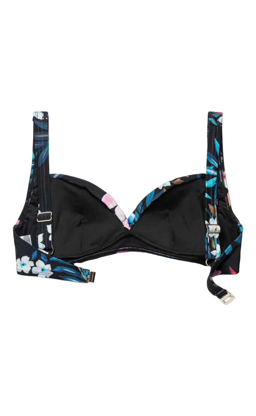 Panos Emporio Bikinitopp/Topp - Medea - Night Jungle Black
