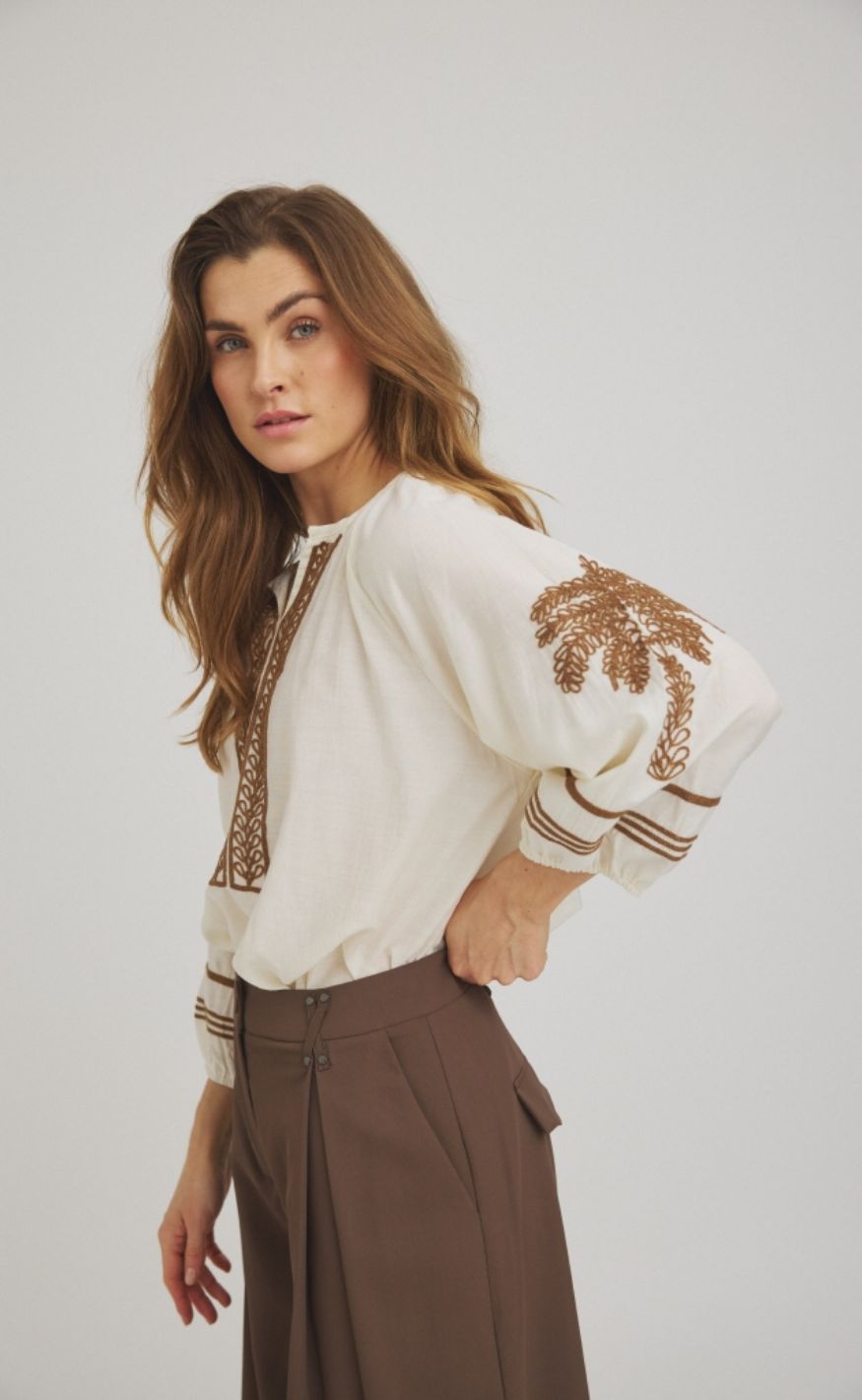 Luxzuz Bluse - Allie - Off White