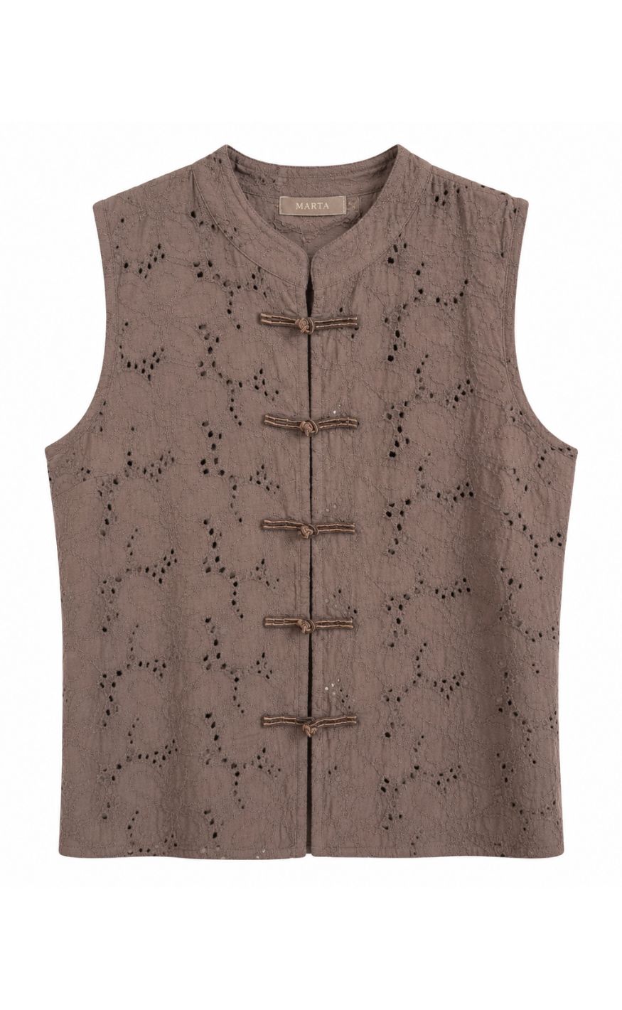 Marta Du Chateau Topp - Ravella - Mocca