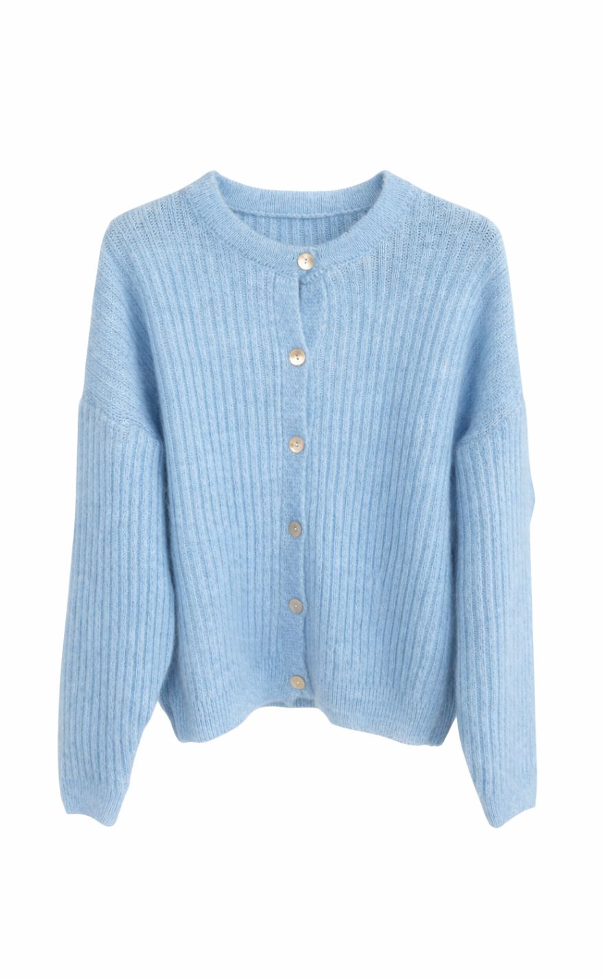 Marta Du Chateau Cardigan - Frederikke - Blue9528