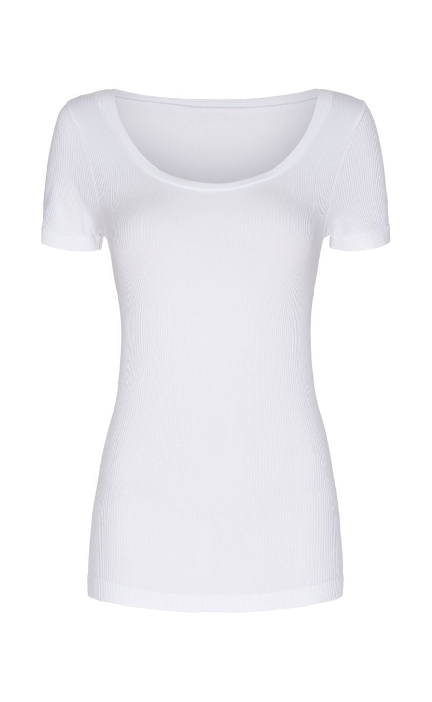 Tim & Simonsen T-shirt - Linea Rib - Bianco