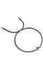 ENAMEL Copenhagen Armbånd - Enamel Tokens - Navy Blue/Steel Blue