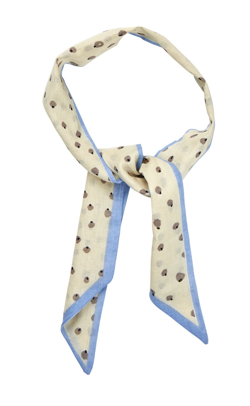 Lollys Laundry Skjerf - Rosemary - Light Blue