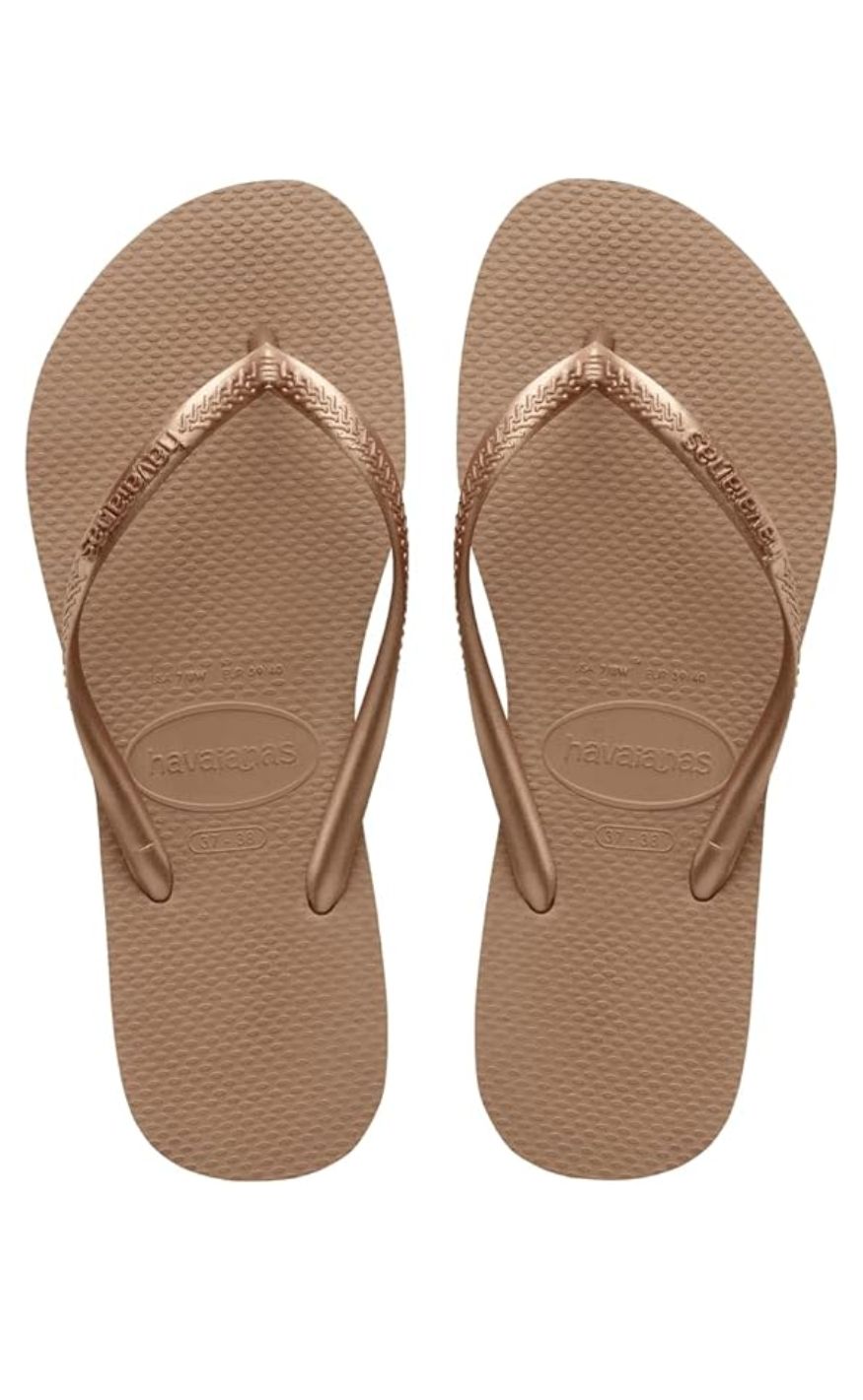 Havaianas Klipklappere - Topp Tiras - Rose Gold