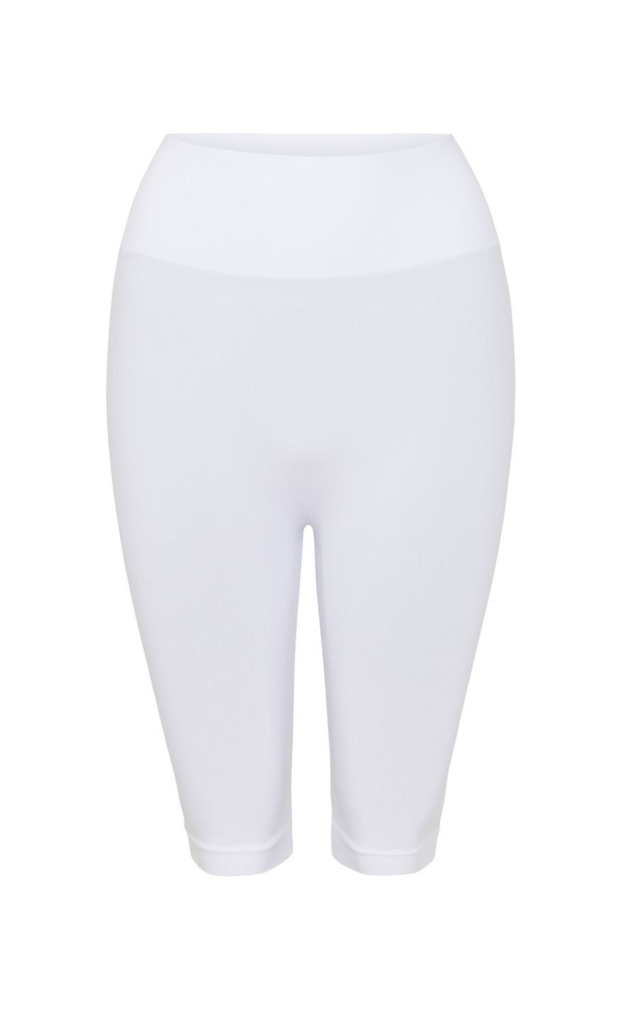 Tim & Simonsen Shorts - Saga Bike High Wasit  - Bianco