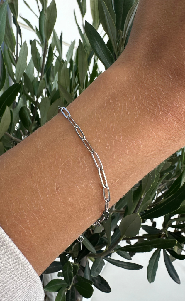 Smykkeli Copenhagen Armbånd - Santiago - Silver Colour