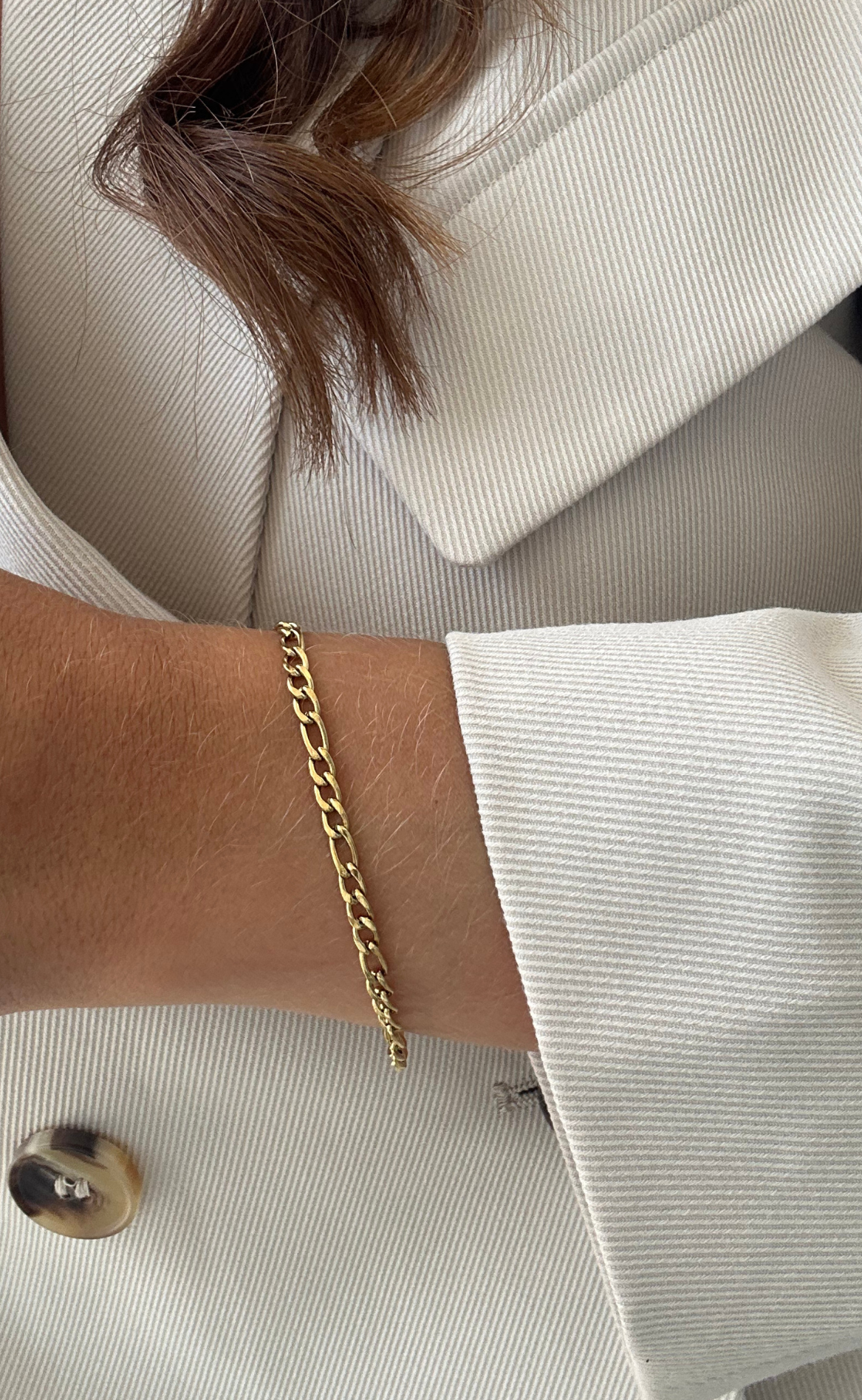 Smykkeli Copenhagen Armbånd - Santiago - Gold Colour