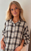 Continue Bluse - Lea - Sand Check