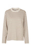 MbyM T-skjorte - Celia-M - Island Fossil Sugar Stripe