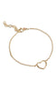 ENAMEL Copenhagen Armbånd - Organic Heart - Gold Colour