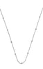 ENAMEL Copenhagen Halskjede - Beaded Chain - Silver colour