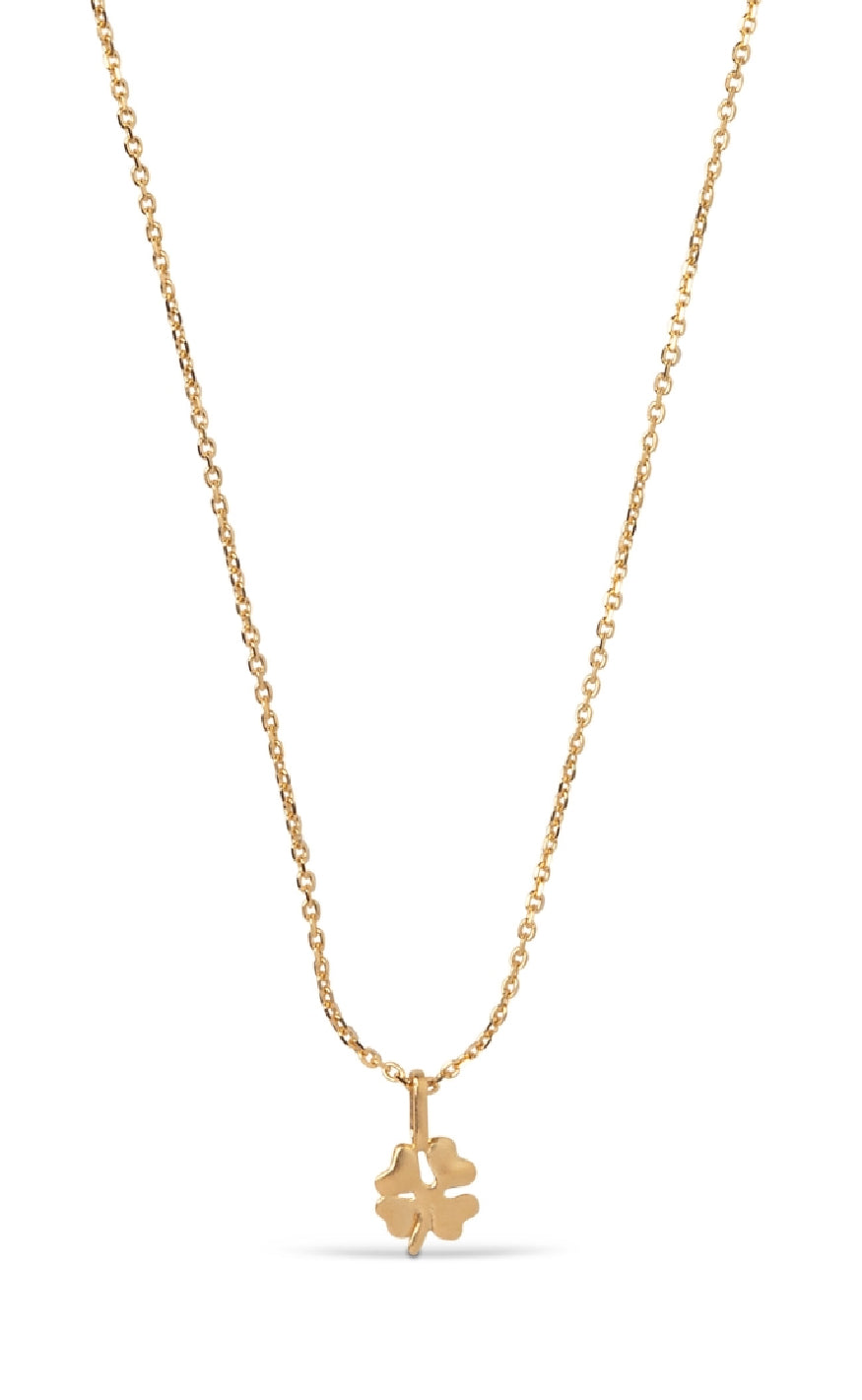 ENAMEL Copenhagen Halskjede - Four-Leaf CLower - Gold colour
