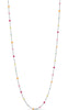 ENAMEL Copenhagen Halskjede - Lola - Rainbow Silver Colour