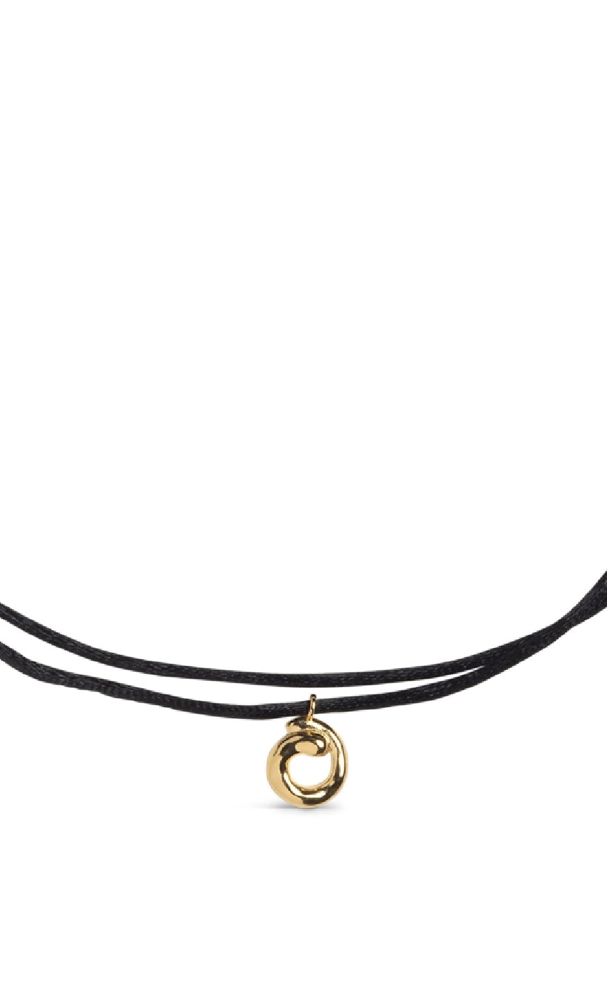 ENAMEL Copenhagen Halskjede - Sora Tie - Silver Colour