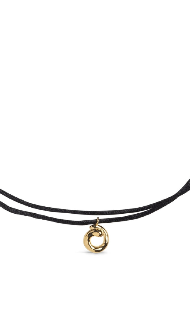 ENAMEL Copenhagen Halskjede - Sora Tie - Silver Colour