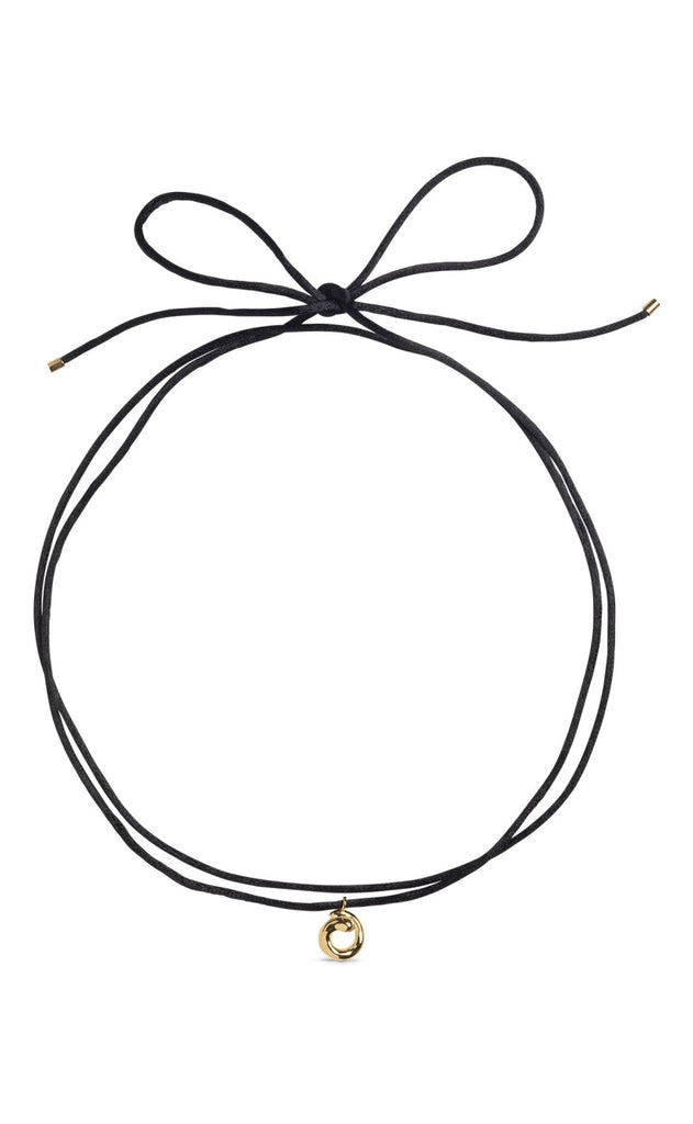 ENAMEL Copenhagen Halskjede - Sora Tie - Silver Colour