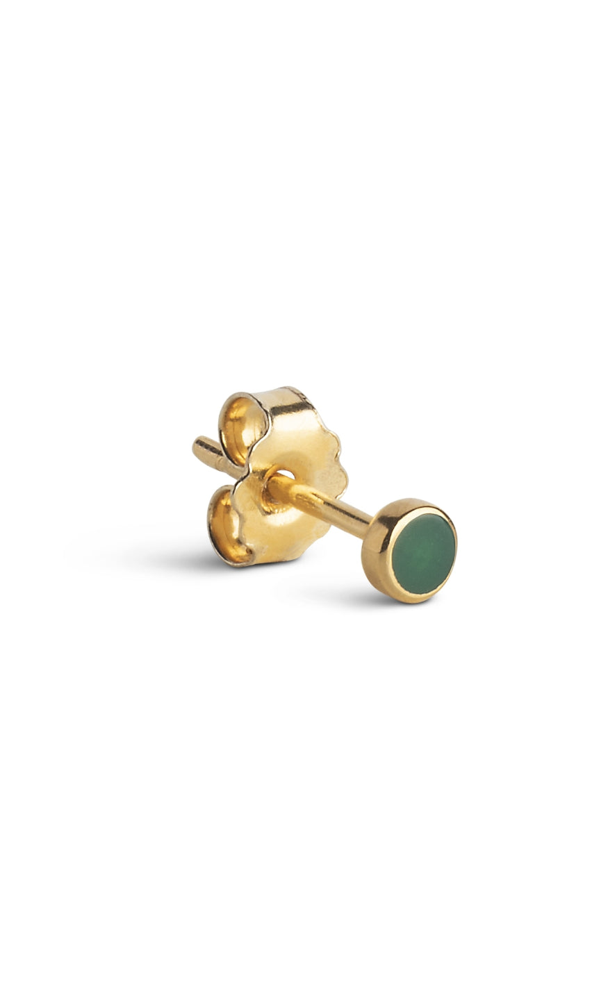 ENAMEL Copenhagen Ørering  - Dot - Petrol Green