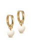 ENAMEL Copenhagen Øredobber - Amore Hoops - Daisy