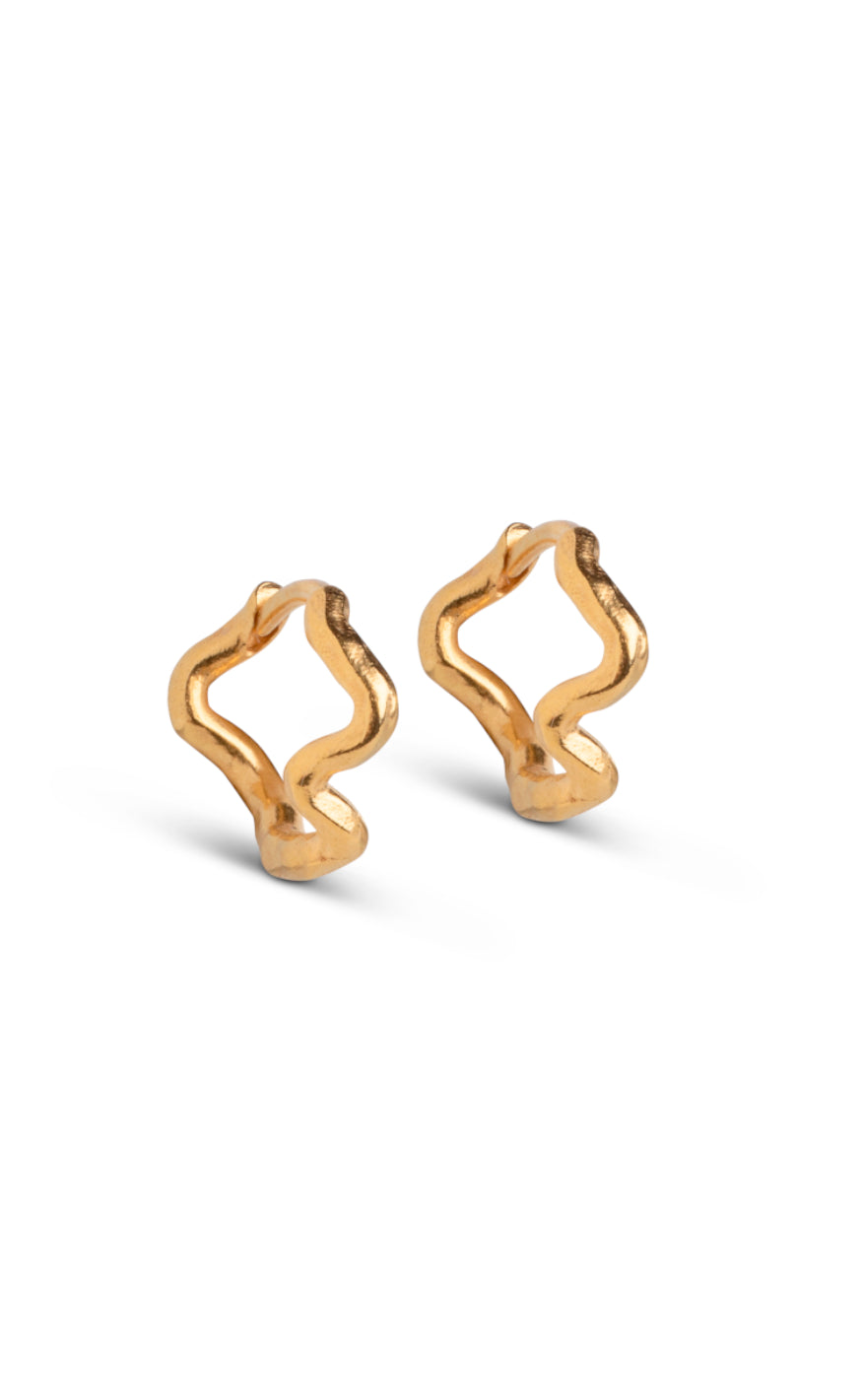 ENAMEL Copenhagen Øreringer  - Holly Small - Gold