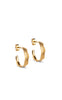 ENAMEL Copenhagen Øredobber - Hoops - Ane Small - Gold Colour