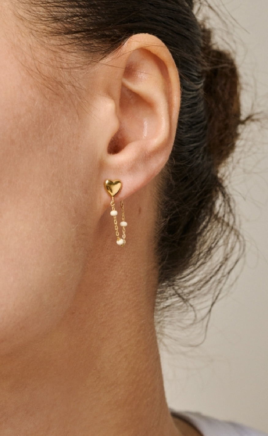 ENAMEL Copenhagen Øreringer - Lola Heart - Daisy