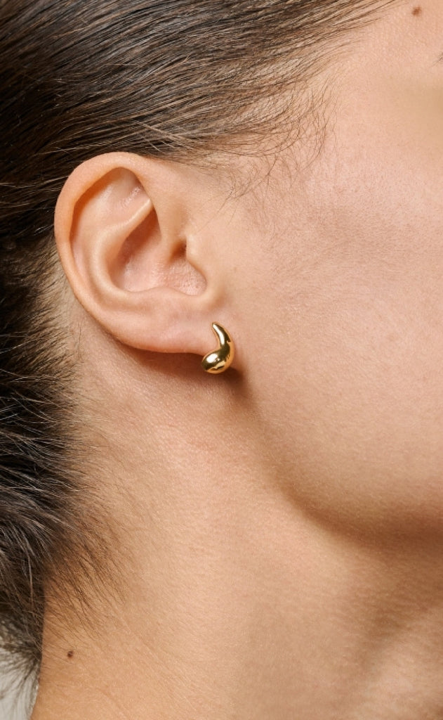 ENAMEL Copenhagen Øreringer - Nima - Gold Colour