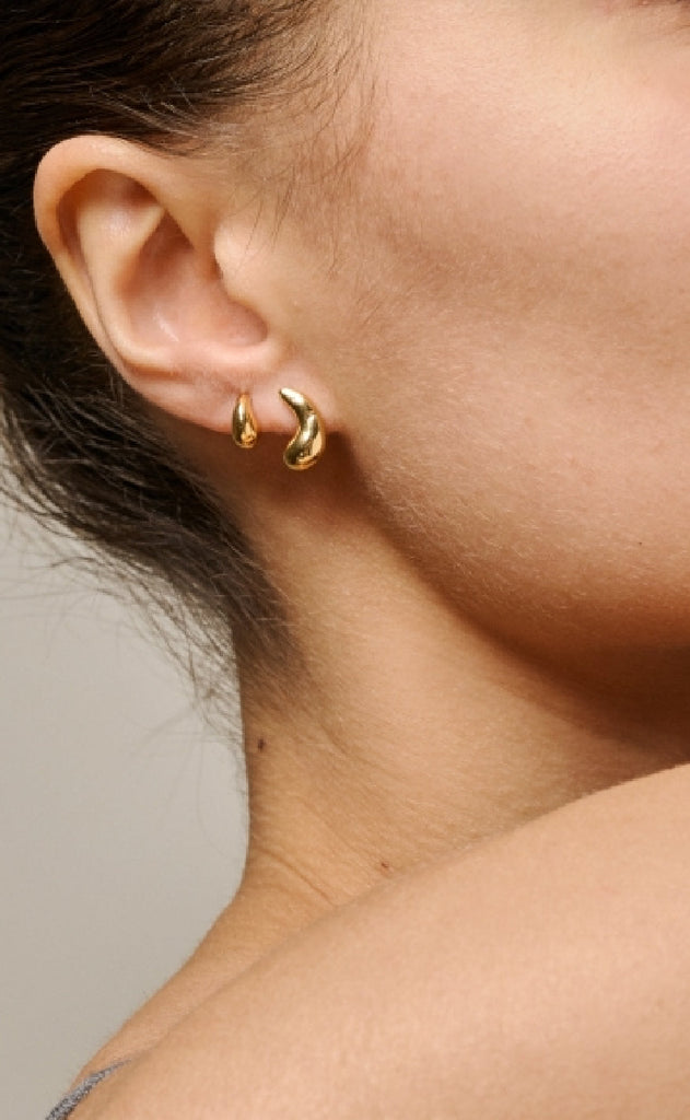 ENAMEL Copenhagen Øreringer - Nima - Gold Colour