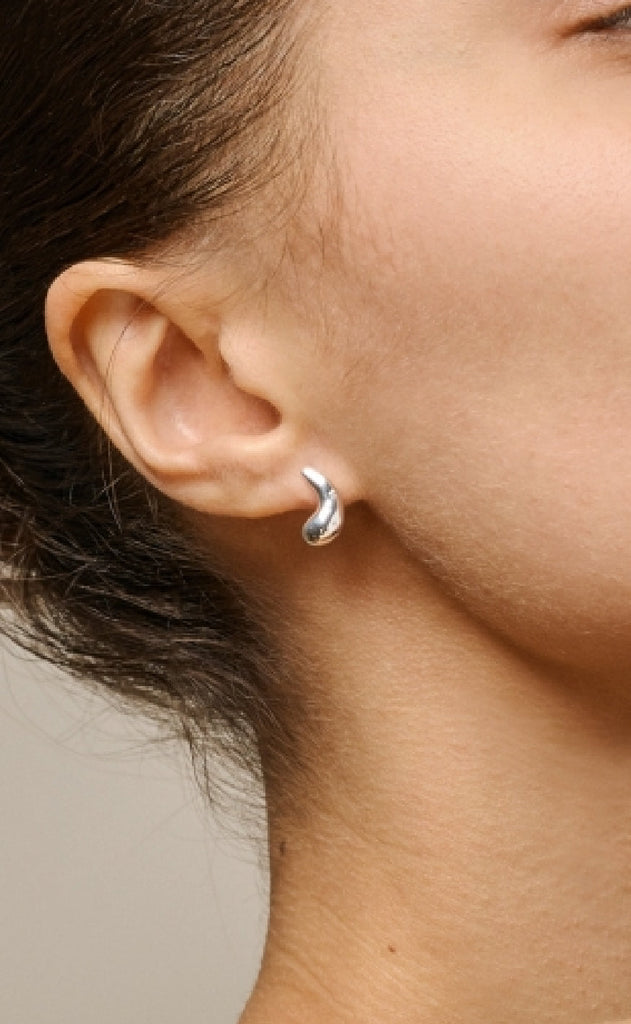 ENAMEL Copenhagen Øreringer - Nima - Silver Colour