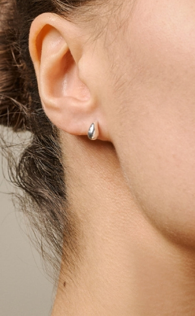 ENAMEL Copenhagen Øreringer - Sana - Silver Colour