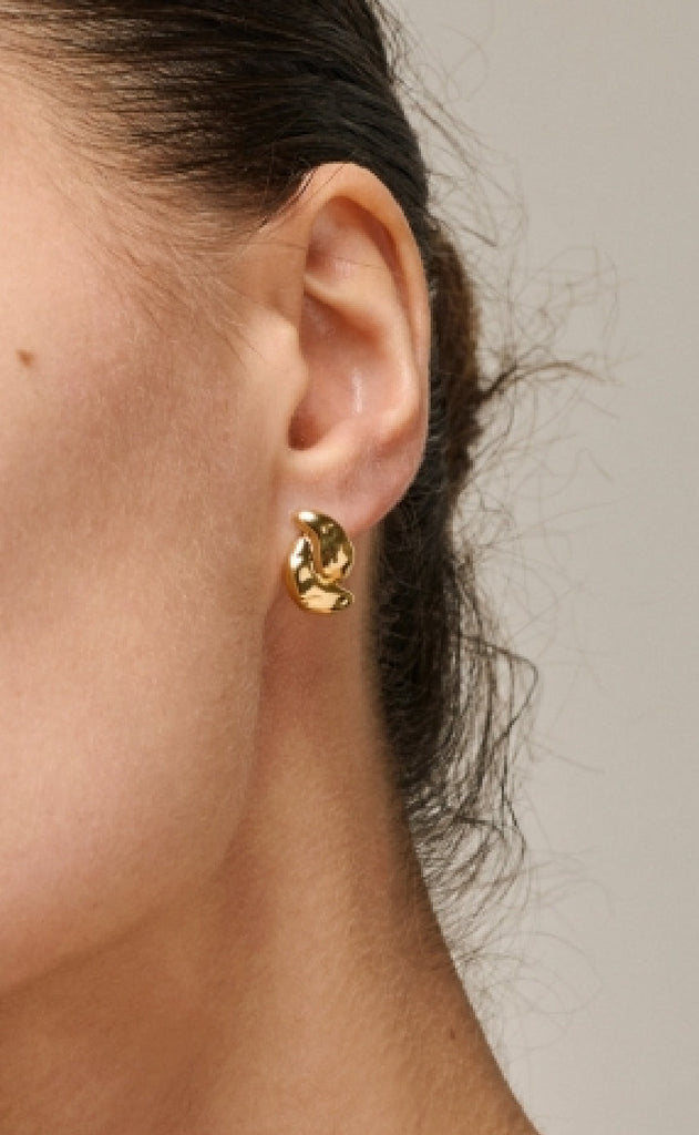 ENAMEL Copenhagen Øreringer - Tova - Gold Colour